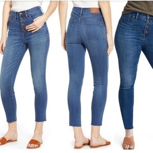 Madewell 10” High Rise Skinny Jeans Size 24